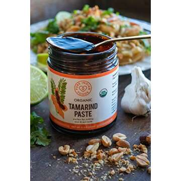 Pure Organic Tamarind Paste - Versatile Sauce for Indian & Thai Dishes