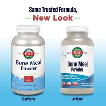 KAL Bone Meal Powder - Calcium, Phosphorus & Magnesium