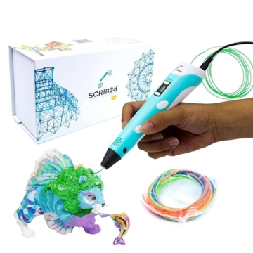 SCRIB3D P1 3D Pen with Display & Starter Colors