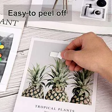 30 Sheets White Sticky Foam Sheets-Foam Tapes Double Sided Adhesive Foam Sheets 3D White Dual-Adhesive Foam Sheets, for Scrapbook Crafting DIY Crafts, 3.9 x 5.9 Inch