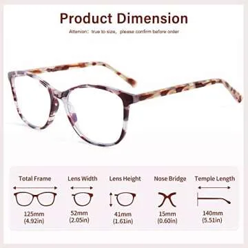 Madison Avenue Blue Light Blocking Glasses for Eye Protection