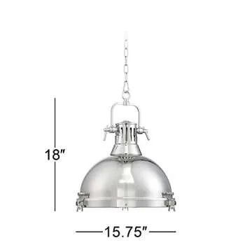 Arlo Chrome Pendant Light for Dining Room and Entryway