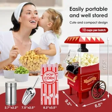 GVAKMM Popcorn Machine for Perfect Movie Nights