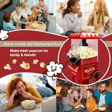 GVAKMM Popcorn Machine for Perfect Movie Nights