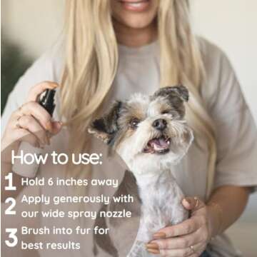 Henry Clean Premium Grooming Dog Cologne and Perfume Deodorizing Spray for Pets (TROPICAL BLISS)