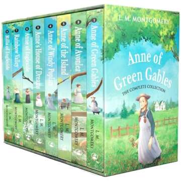 Anne of Green Gables The Complete Collection 8 Books Box Set by L. M. Montgomery: