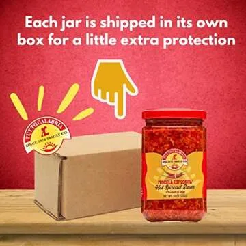 Hot Spread Sauce, Miscela Esplosiva, TuttoCalabria, 10 OZ (285g), Minced Calabrian Chili & Giardiniera Vegetables