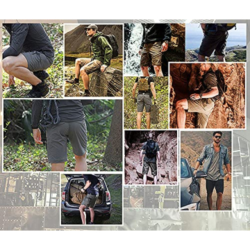 YAXHWIV Tactical Shorts Waterproof Quick Dry Outdoor Gear