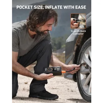 AstroAI L4 Portable Tire Inflator 150PSI Quick Pump