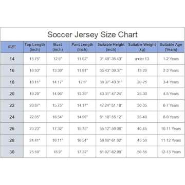 NEW 2024 Youth Soccer Fan Jersey Portugal No 7 Sports Jersey Shirt Free Shorts (US, Age, 6 Years, 7 ...