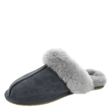 UGG Women's Scuffette Ii Slipper, Eve Blue / Lighthouse, 8
