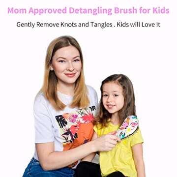79STYLE Detangler Brush Set - Fun, Tangle-Free Hair Care