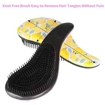 79STYLE Detangler Brush Set - Fun, Tangle-Free Hair Care
