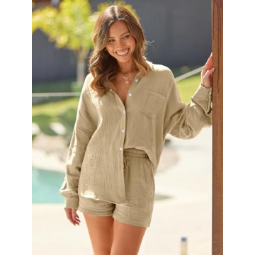 Stylish AUTOMET 2 Piece Lounge Set for Women