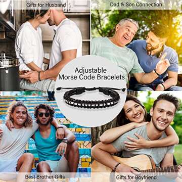 Morse Code Bracelets: Perfect Gifts for Sons and Sons-in-Law