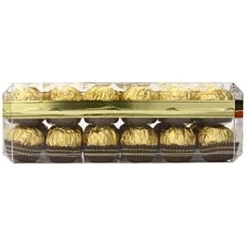 Ferrero Rocher Hazelnut Chocolate Gift Box, 48 Count