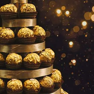 Ferrero Rocher Hazelnut Chocolate Gift Box, 48 Count