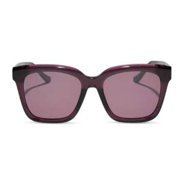 Stylish DIFF Meredith Oversized Sunglasses for Women