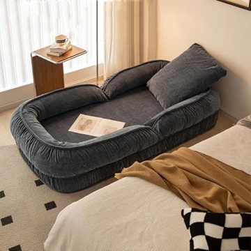 Mekelin Foldable Lazy Sofa Bed for Comfort & Versatility