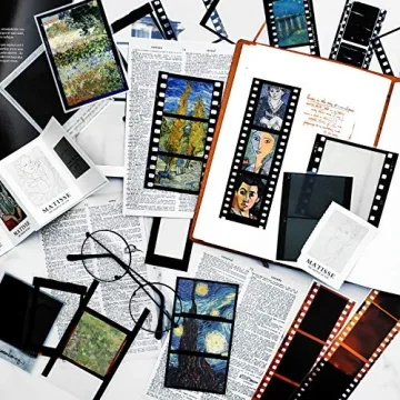 Retro Camera Film Stickers for Scrapbooking and Crafts