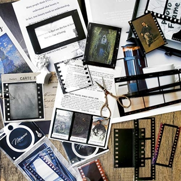 Retro Camera Film Stickers for Scrapbooking and Crafts