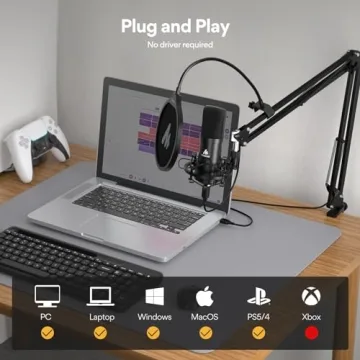 MAONO USB Microphone Kit - Professional Sound for All