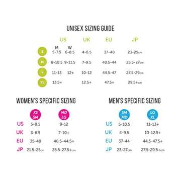 Injinji 2.0 Men's Sport Mini Crew Toesocks, Black, Large