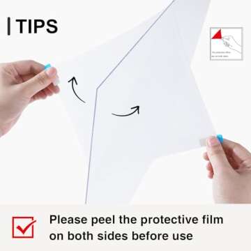 Vittanly 8x10 Picture Frames Set of 9, Shatter Resistant Plexiglass, Display 5x7 Pictures with Mat or 8x10 without Mat, Photo Frames for Wall or Tabletop, Engineered Wood, Black