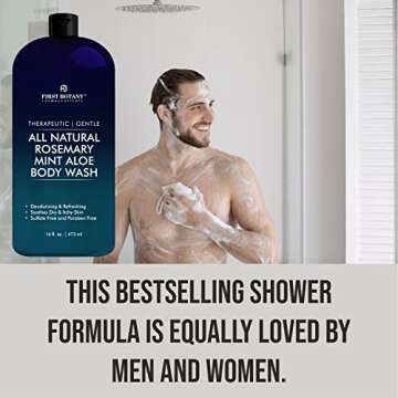 First Botany Natural Body Wash for All Skin Types 16 fl oz