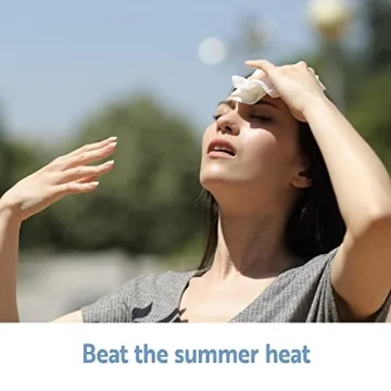 Natural Essentials Fever-eez Cooling Wipes for Family Comfort