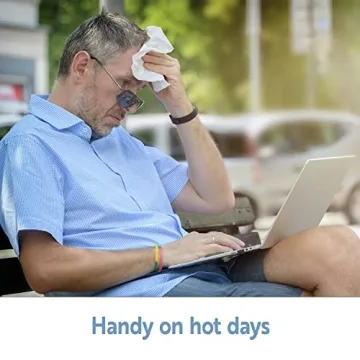 Natural Essentials Fever-eez Cooling Wipes for Family Comfort