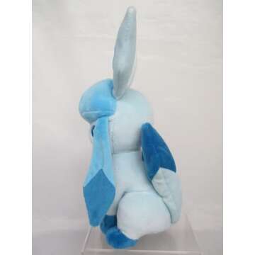 Sanei PP124 Pokemon All Star Collection Glaceon Plush,Brown/A