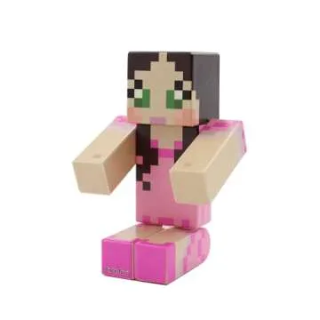EnderToys Pink Dress Girl Action Figure with Accessories