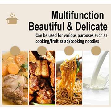 Glass Cooking Pot - 2L/67oz Heat-Resistant Borosilicate Glass Handmade Cookware Set stovetop Pot - S...