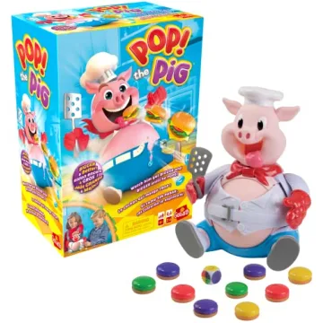Goliath Pop The Pig Game for Kids - Fun Learning Experience