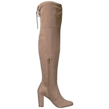 Chinese Laundry Women's Brinna Over The Knee Boot, Toffee Suede, 6 M US