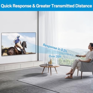 Rimous Remote Compatible with LG TV Remote Control (All Models) for All LG Smart TV LCD LED 3D AKB75375604 AKB75095307 AKB75675304, Remote Control for LG TV Remote Wr Holder & Battery