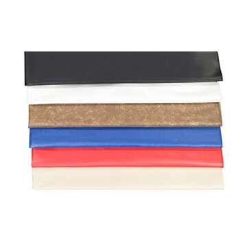 Yourtablecloth Heavy Duty Vinyl Rectangle or Square Tablecloth – 6 Gauge Heavy Duty Tablecloth – Flannel Backed – Wipeable Tablecloth with Vivid Colors & Many Sizes 52 x 70 Black