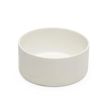Fable Ceramic Dog Bowl - Stylish & Weighted Dog Bowl