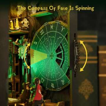 Enchanting DIY Book Nook Kit for Magical Decor