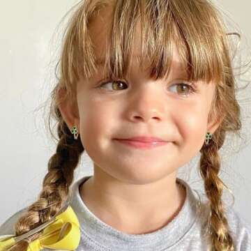 Lucky Shamrock Earrings for Women in Sterling Silver