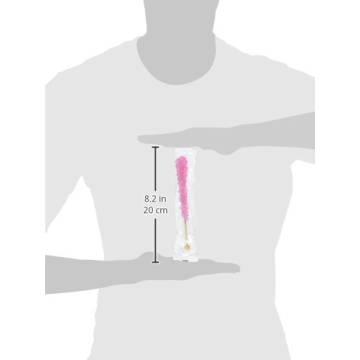 Delicious Pink Rock Candy Sugar Sticks for All Occasions