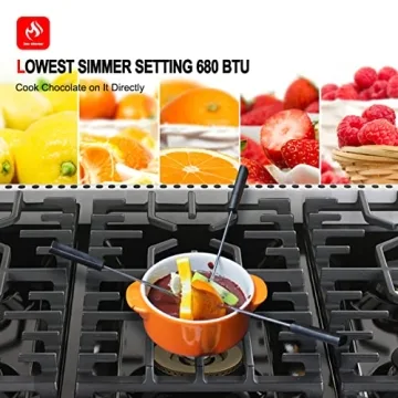 GASLAND Chef Professional 36" Gas Cooktop with 6 Burners