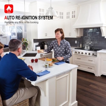 GASLAND Chef Professional 36" Gas Cooktop with 6 Burners