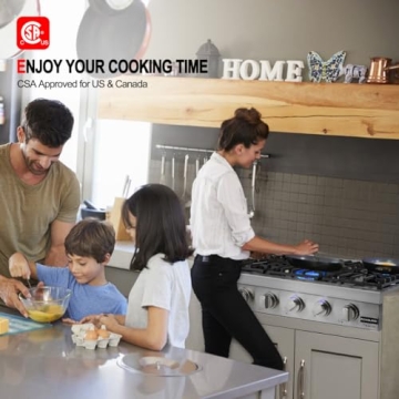 GASLAND Chef Professional 36" Gas Cooktop with 6 Burners