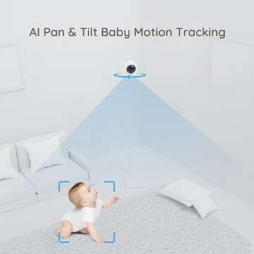 Ellie Baby Monitor with 2K HD and Advanced Alerts
