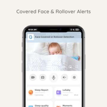 Ellie Baby Monitor with 2K HD and Advanced Alerts