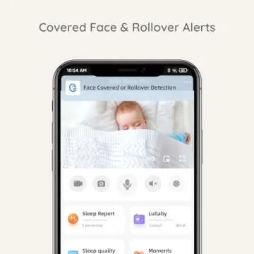 Ellie Baby Monitor with 2K HD and Advanced Alerts