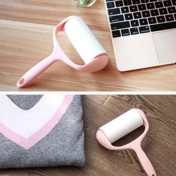 Lint Roller with 9 Refills for Pet Hair Removal