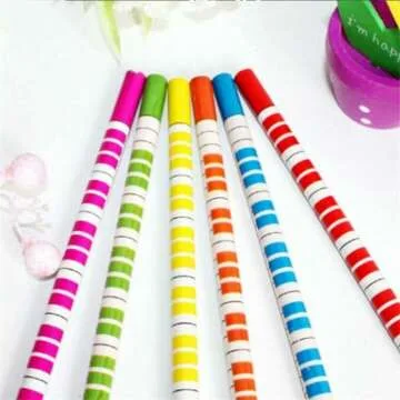 Cute Cartoon Musical Instruments Pencil Set